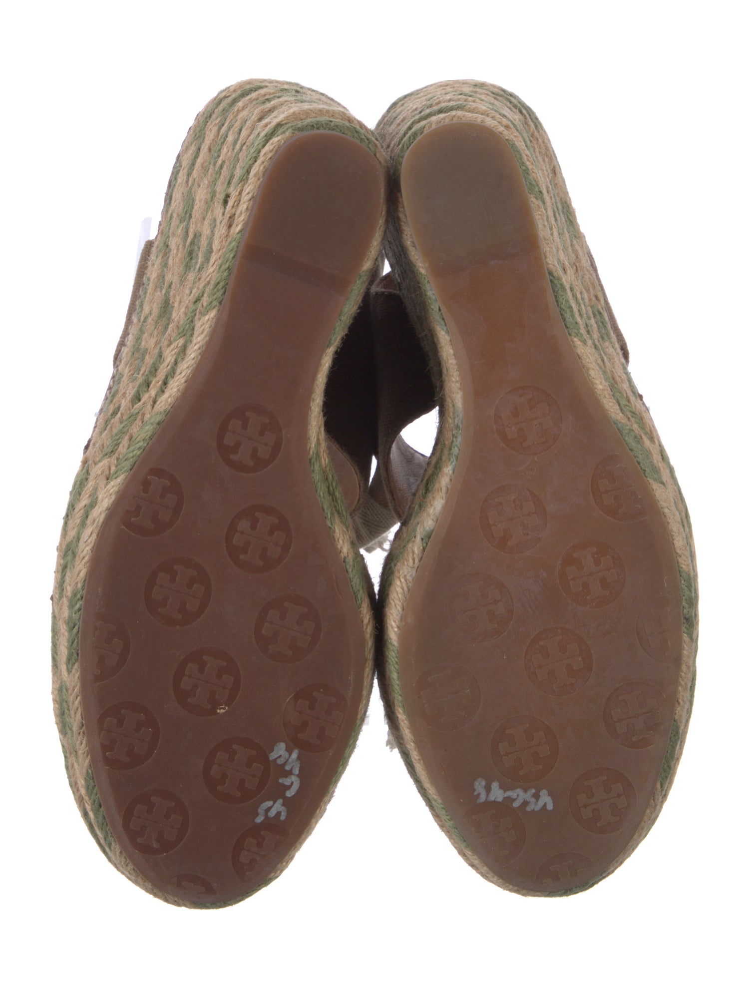Tory Burch Canvas Printed Espadrilles